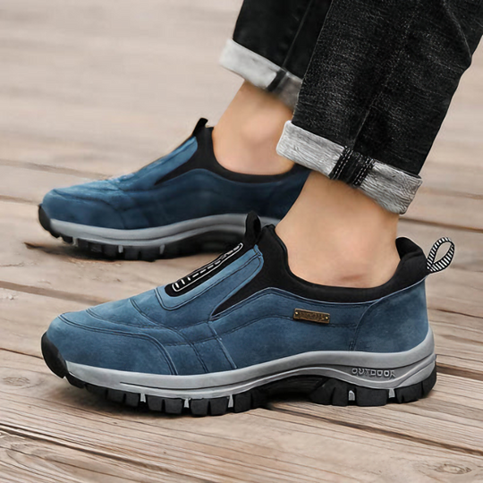 Roel | Orthopedische Wandelschoenen met Gevoerde Inlegzool