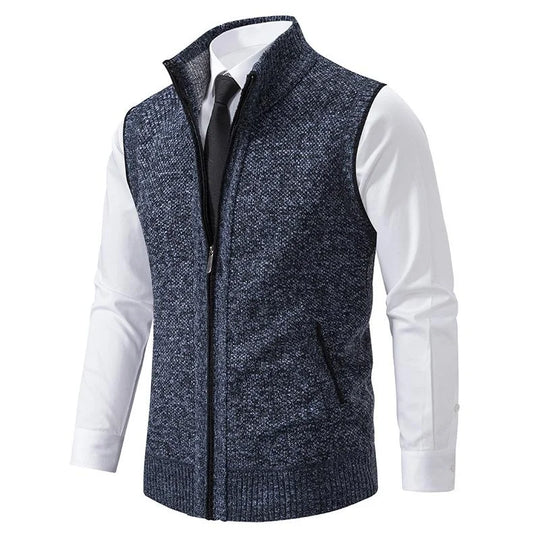 Frank | Gebreide Fleece Weste