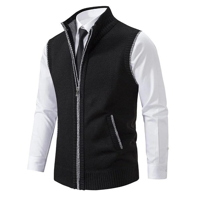 Frank | Gebreide Fleece Weste
