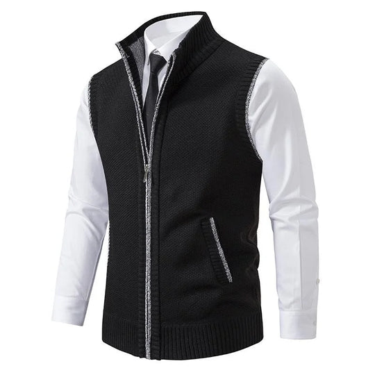 Frank | Gebreide Fleece Weste