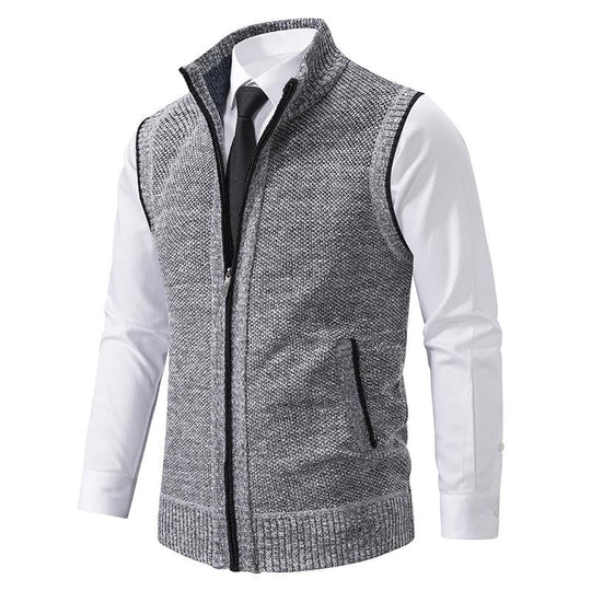 Frank | Gebreide Fleece Weste