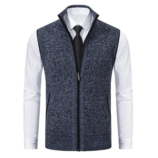 Frank | Gebreide Fleece Weste