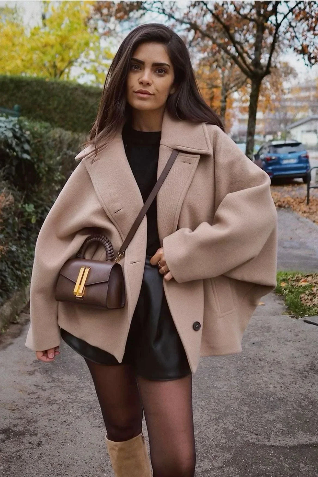 Sabine | Elegante Wol Jas
